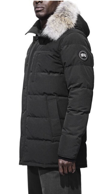 カナダグーススーパーコピー ベッカム愛用ブランド CANADA GOOSE CARSON PARKA Black Label